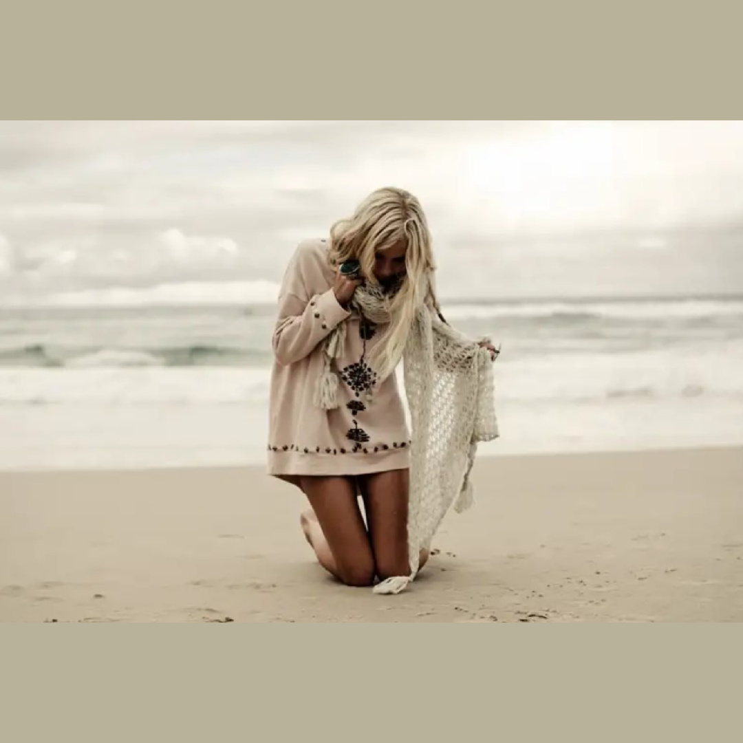 Serene beachy boho mermaid surfer chick Coachella vibes from Australia's Johnny Abegg and Spell & The Gypsy Collective, 2012. #beachychic #mermaidvibes