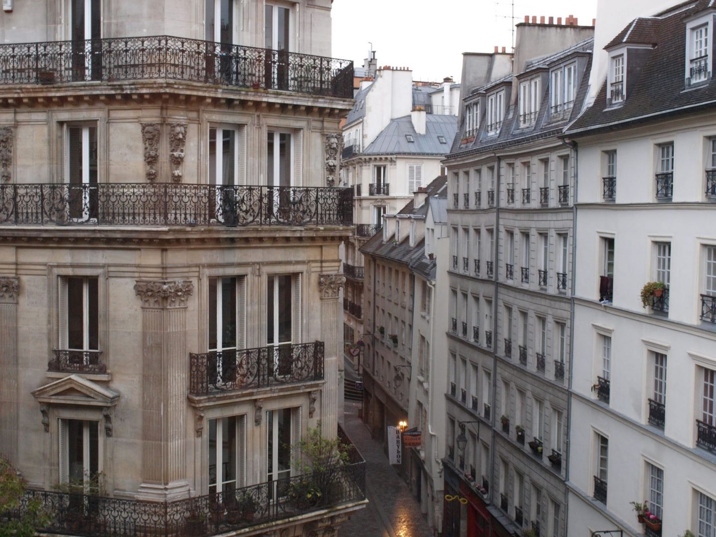 Apartment buildings in Paris. Hello Lovely Studio.