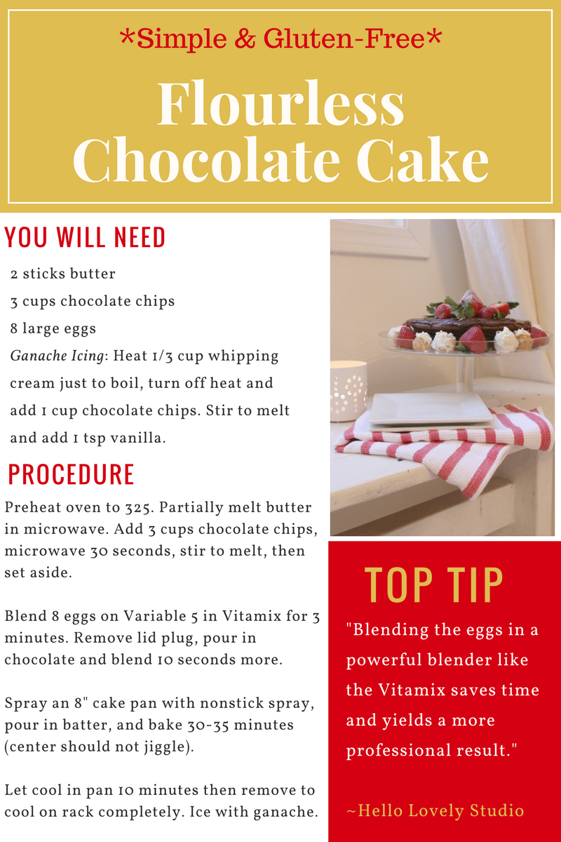 How to Make Flourless Chocolate Cake