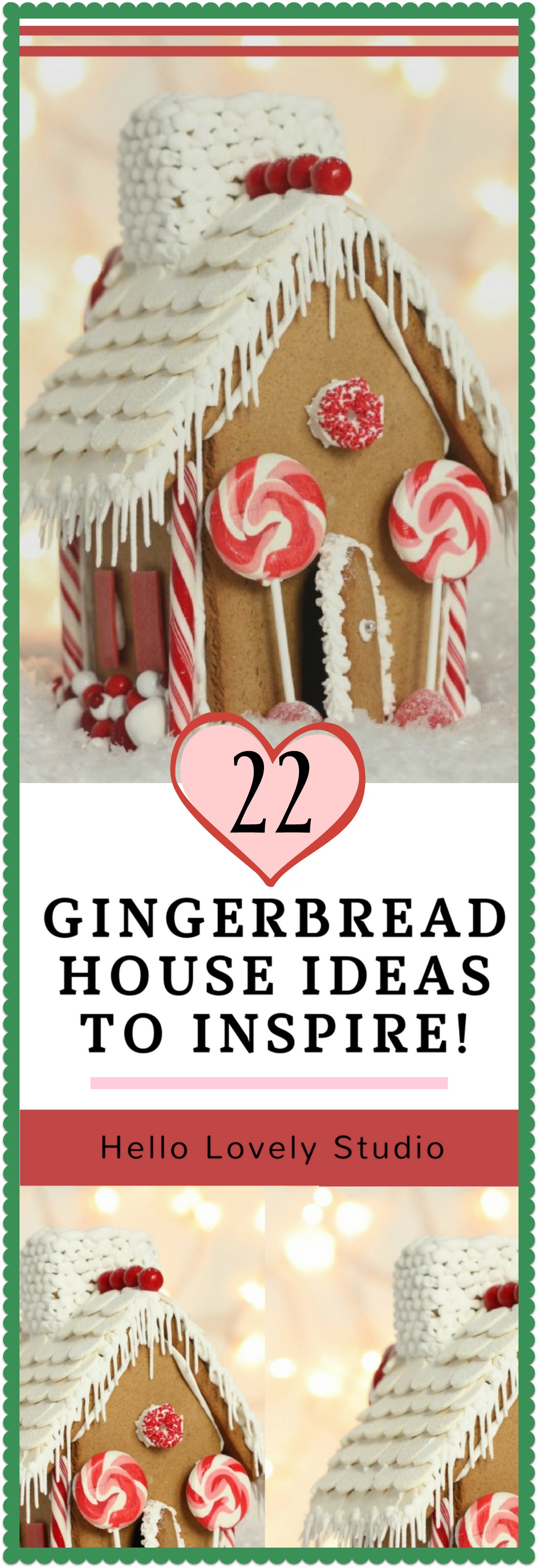 22 Gingerbread House Ideas to Inspire - Hello Lovely Studio