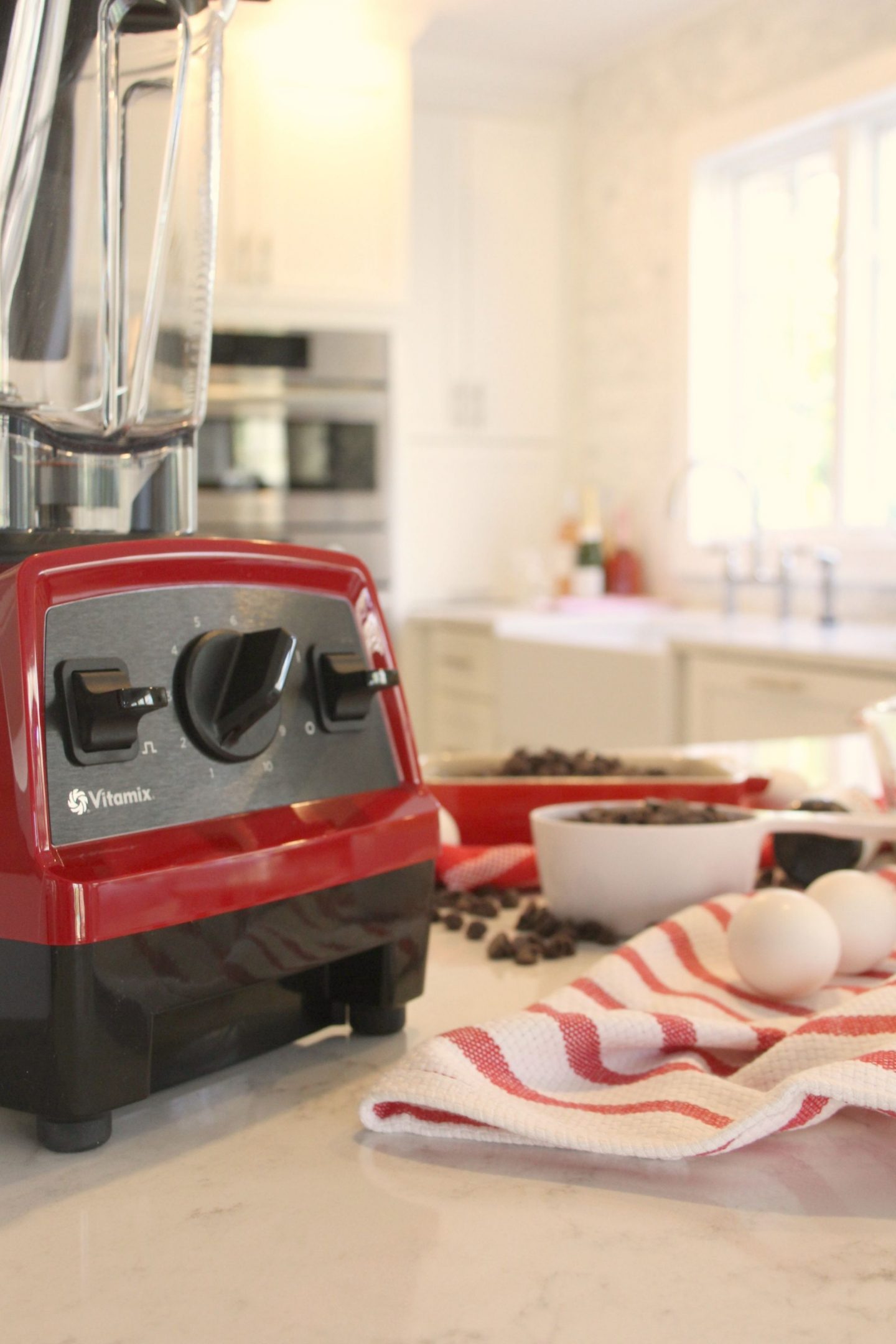 Vitamix Explorian E320 in red - Hello Lovely Studio