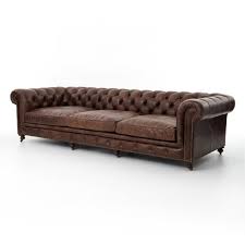 Leather Chesterfield Sofa