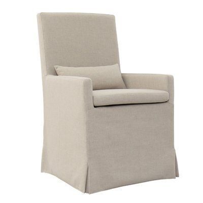 Linen Slipcover Dining Chair