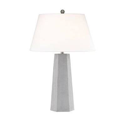 Modern concrete lamp.