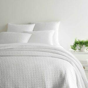 White Waffle Coverlet