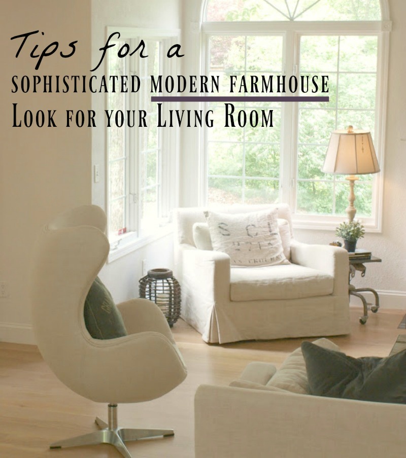Modern Farmhouse Living Room by Hello Lovely Studio Tips for a Sophisticated Modern Farmhouse Look for your Living Room
