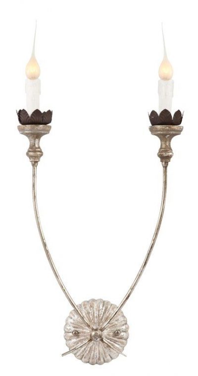 French Country Candle Style Sconce #frenchcountry #frenchsconce #sconce