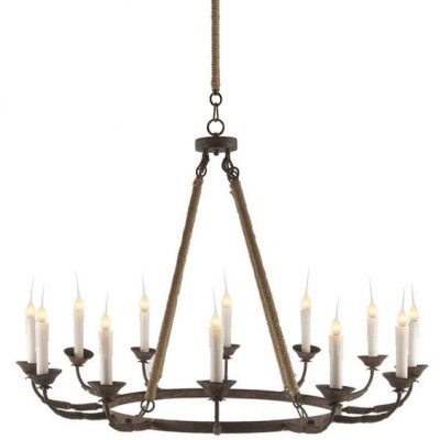 A stunning home decor showstopper for your French Country room! French Country Ring Chandelier. #chandelier #frenchcountry #rusticdecor #lighting