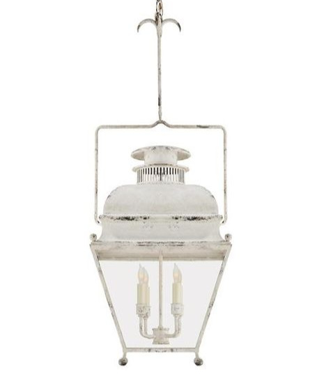 Holborn lantern pendant light in old white. #holborn #lantern #farmhousestyle #pendant #lighting #ceilinglight