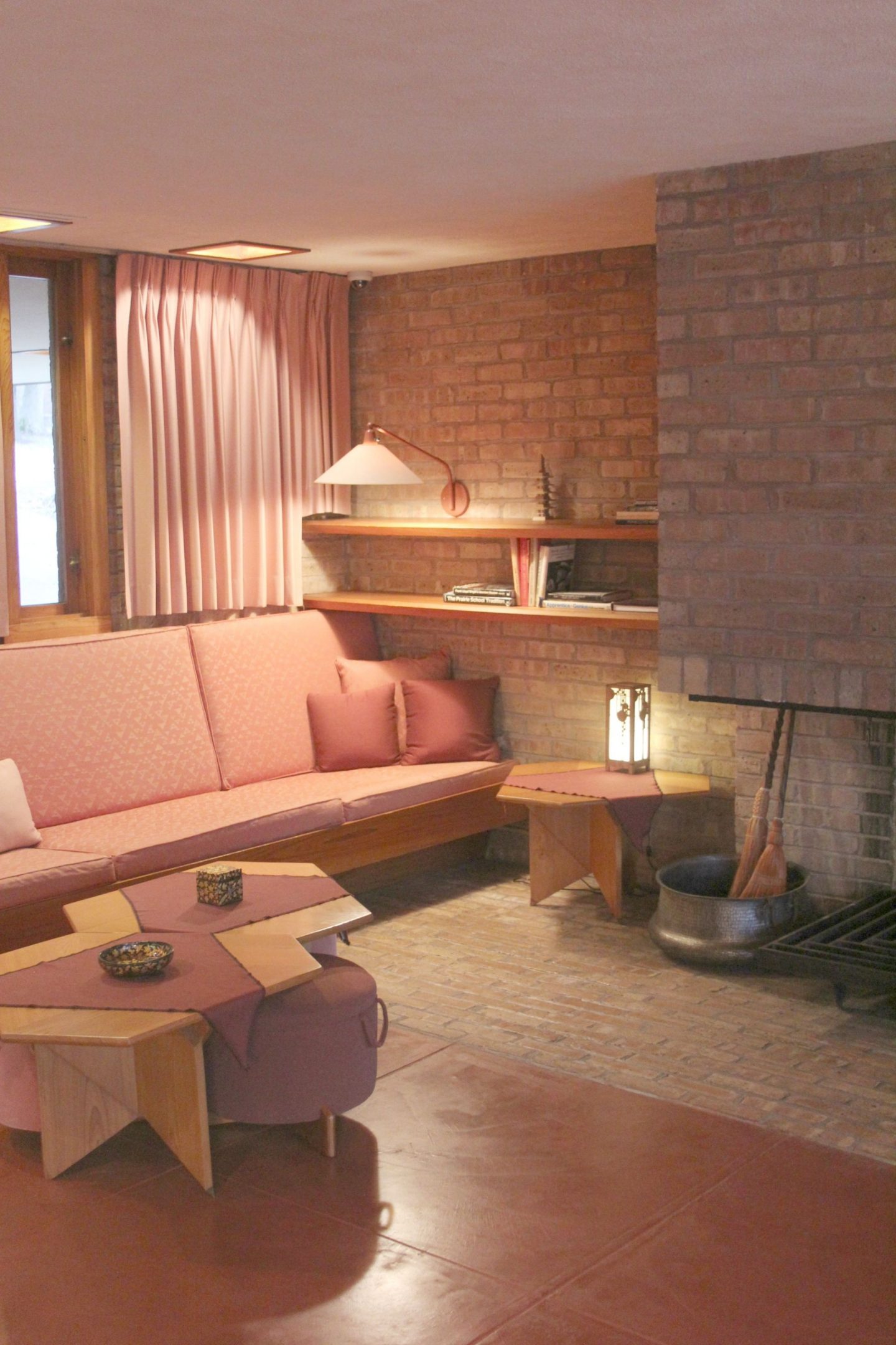 The Shining Jewel Within Frank Lloyd Wright's "Little Gem" {Laurent House}