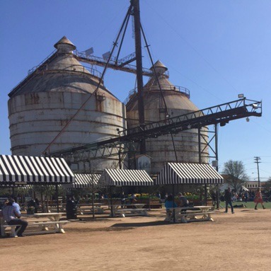 The Silos at Magnolia Market in Waco, Texas of Fixer Upper fame. #silos #magnolia #waco #fixerupper