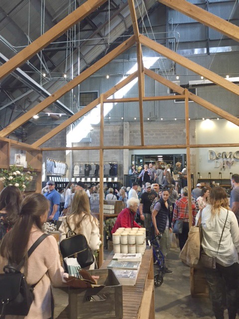 Interior of store Magnolia Market at the Silos. #magnoliamarket #silos #fixerupper