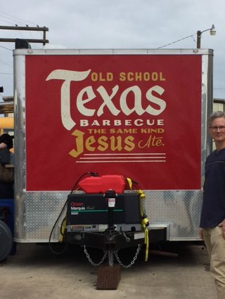 Old School Texas Barbecue...the same kind Jesus ate. #humor #bbq #Jesus #waco