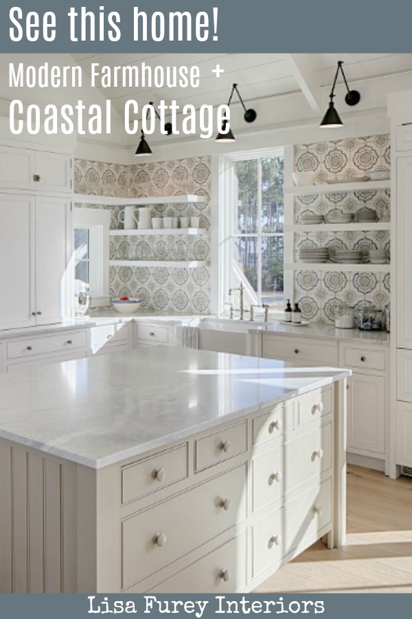 Modern Farmhouse Style Meets Coastal Cottage Decorating Ideas