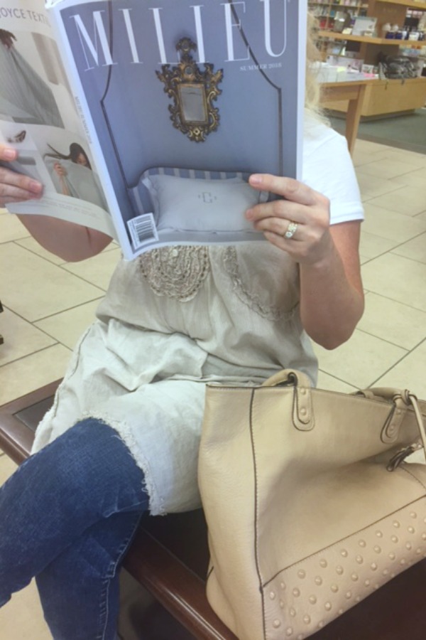 Reading Milieu magazine Summer 2018. Hello Lovely Studio.