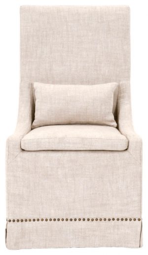 Slipcovered Linen Side Chair