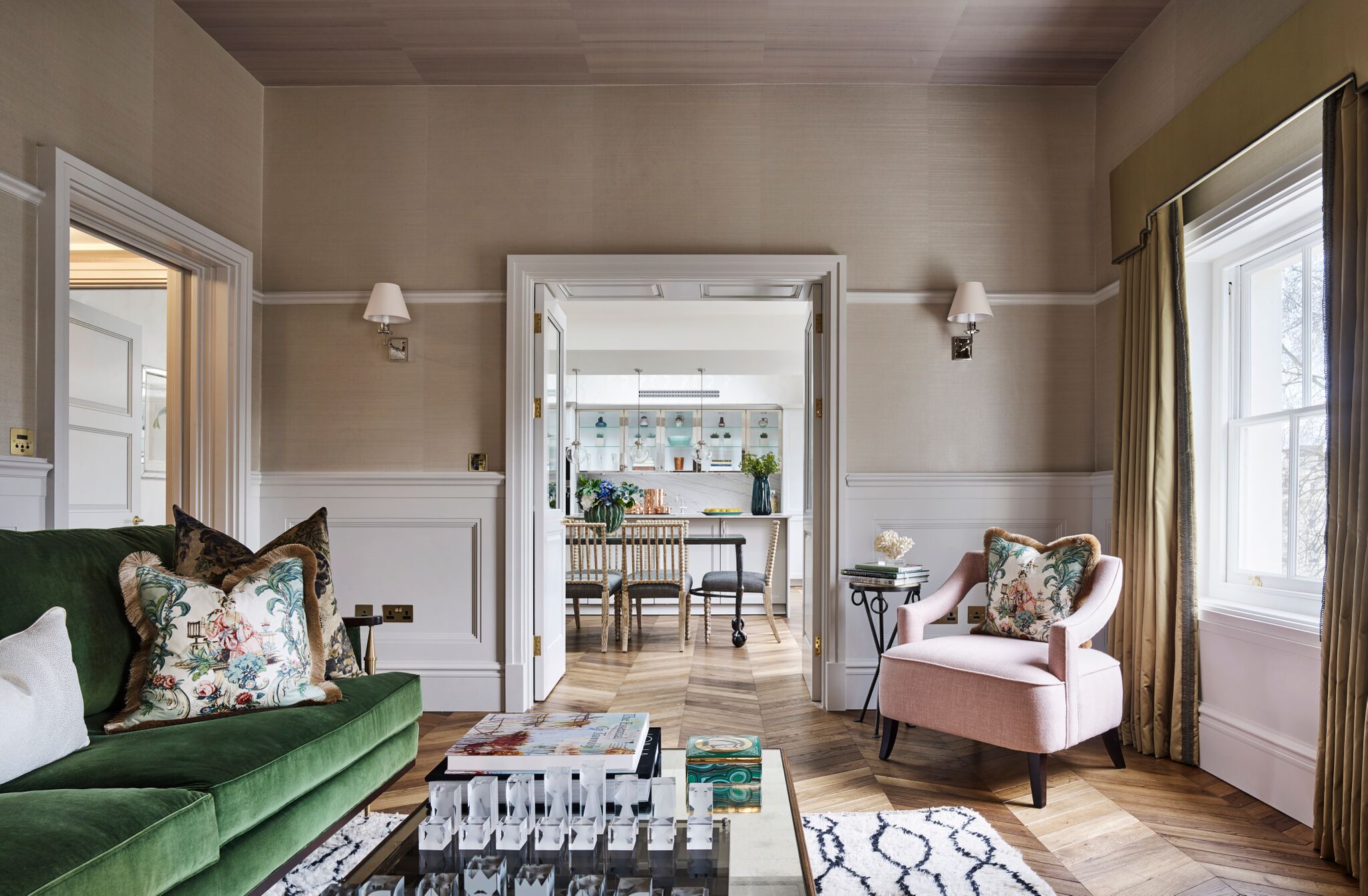 Colorful Classic Decor in London Inspired by 'Out of Africa' Hello Lovely