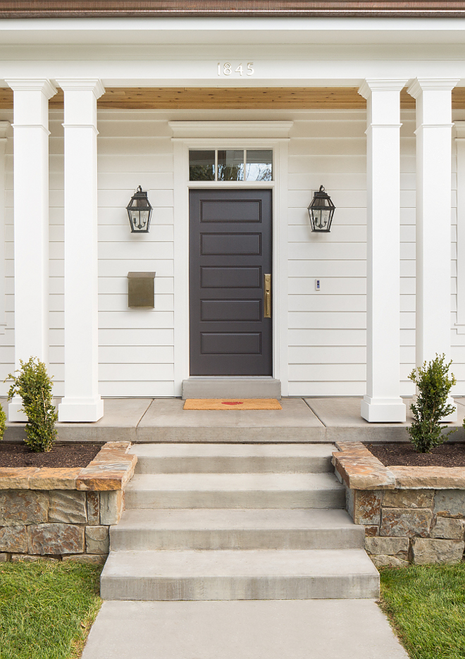 White English farmhouse style home by The Fox Group. Come be inspired these English Farmhouse Style Decorating Ideas. #modernfarmhouse #englishfarmhouse #interiordesignideas #farmhousestyle #decoratingideas #benjaminmooreironmountain