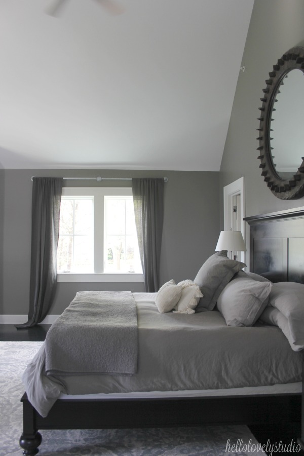 Grey Paint Color Decor Industrial Farmhouse Bedroom Get The