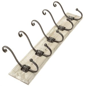 Rustic Avignon French country hook rack. #frenchcountry #homedecor #organization #hooks #rusticdecor
