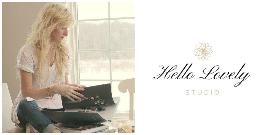 Hello Lovely Studio logo- Personal Reflections About Writing.