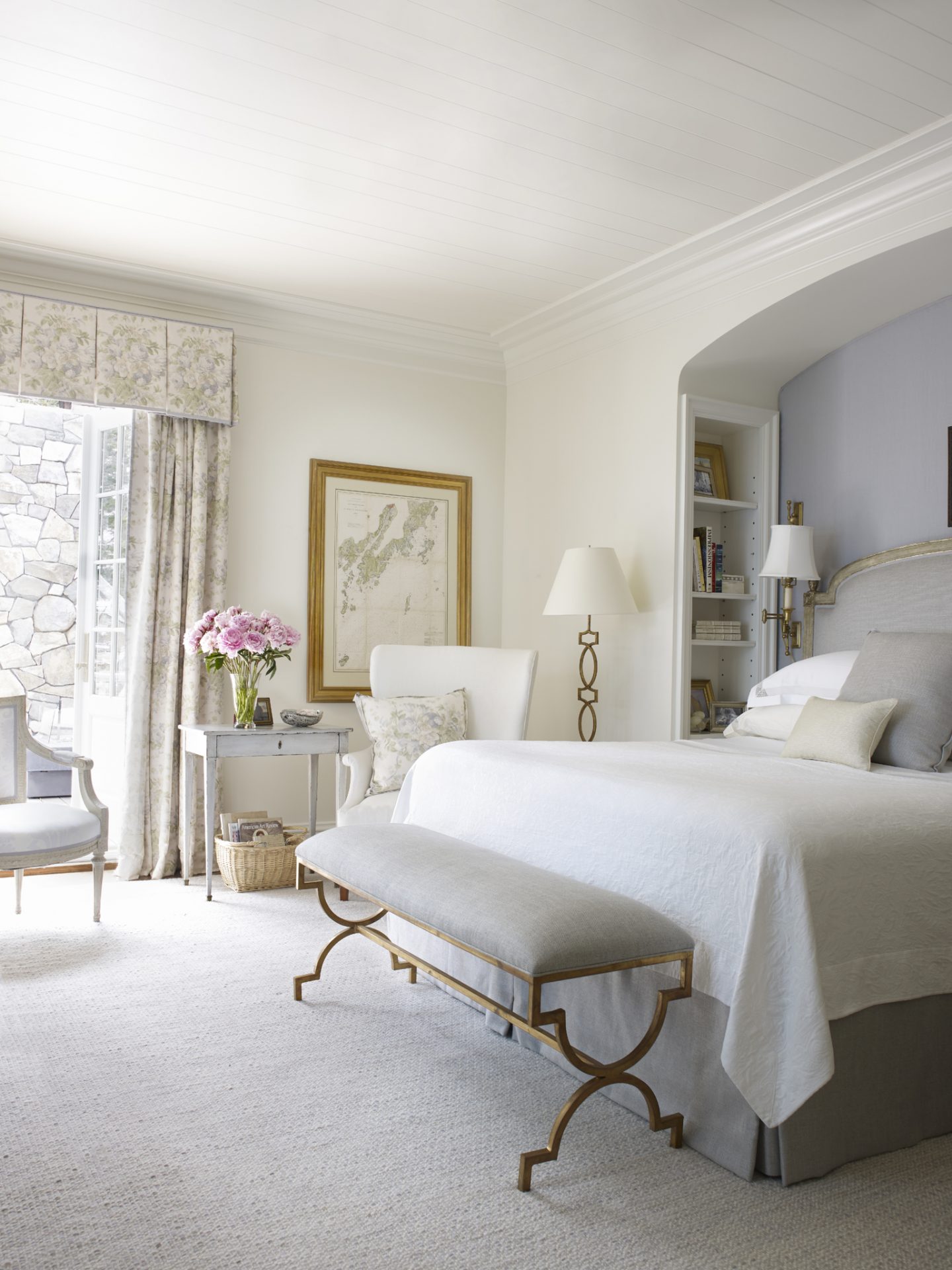 Beautiful classic bedroom designed by Suzanne Kasler.