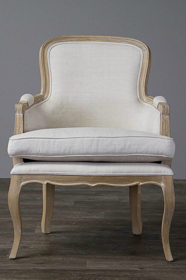 Louis style arm chair. French Country Furniture Finds. Because European country and French farmhouse style is easy to love. Rustic elegant charm is lovely indeed.