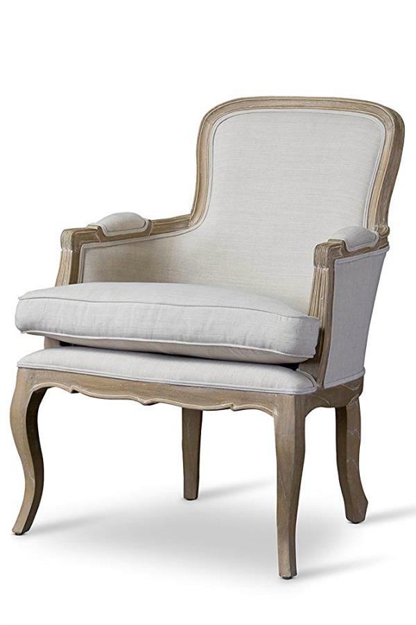 Louis style arm chair. French Country Furniture Finds. Because European country and French farmhouse style is easy to love. Rustic elegant charm is lovely indeed.