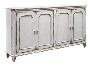 Weathered Cabinet with 4 Doors