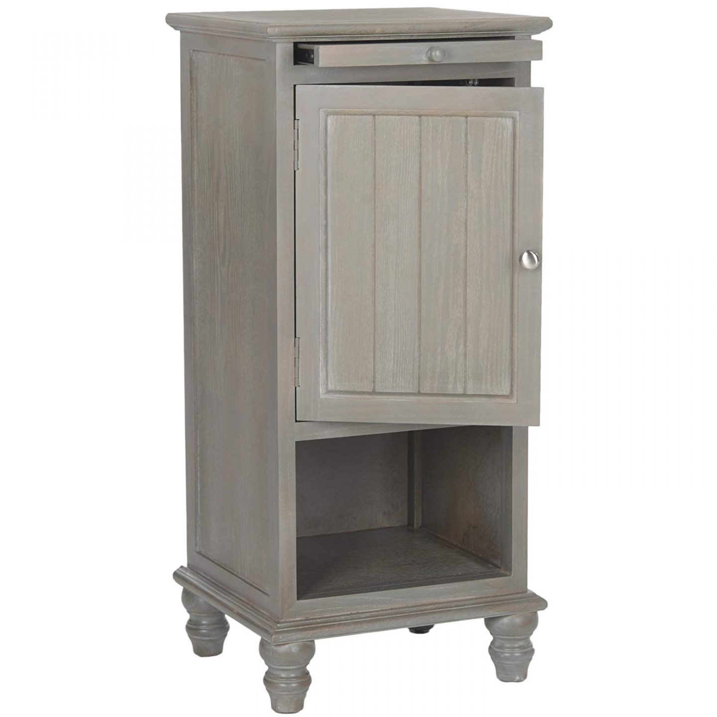 Frech Grey Side Table. French Country Furniture Finds. Because European country and French farmhouse style is easy to love. Rustic elegant charm is lovely indeed.