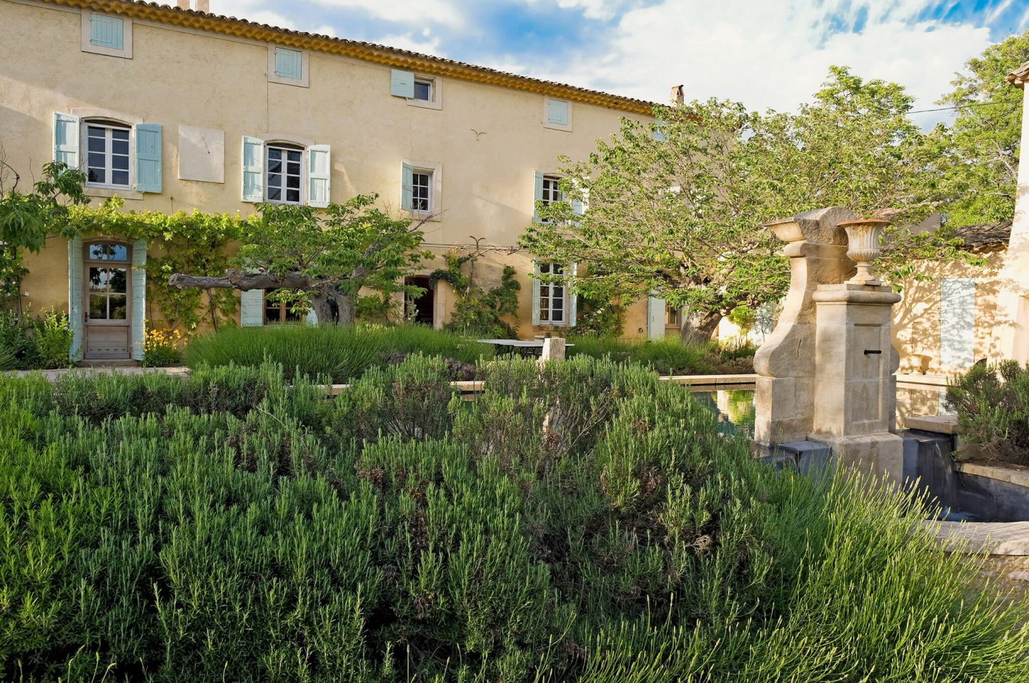 Provence retreat! Inspiring French country interiors, enchanting gardens, and rich architectural details in a historical and luxurious vacation rental from HAVEN IN. #provence #frenchchateau #frenchcountry #frenchfarmhouse #interiordesign #architecture #european #counrtryhouse #havenin #rusticelegance