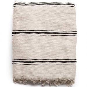 Striped Turkish throw - Come discover Zen Cozy Self-Care Gifts for Millennials & Holiday Humor! #giftguide #millennials #cozygifts