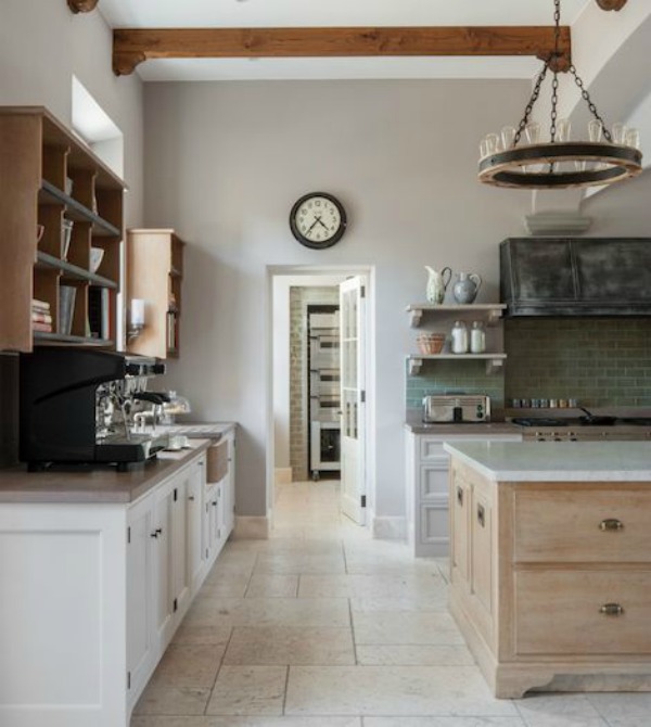 After: luxury bespoke kitchen design by Artichoke in a Tuscan villa.