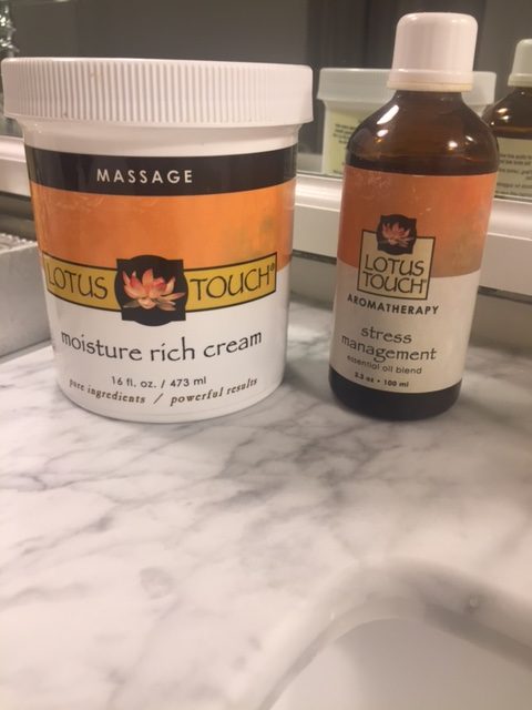 Lotus Touch Moisture Rich Cream. Photo by Hello Lovely Studio. #massagecream #lotustouch