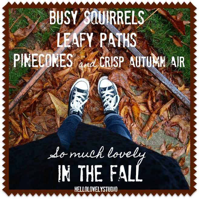 Autumn quote on Hello Lovely Studio - come discover Rustic Farmhouse Fall Decor Inspiration Photos, Autumn Quotes & You Can Call Me Pumpkin.