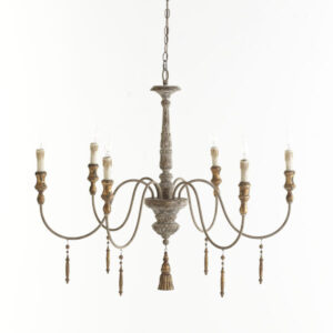 French country candle style chandelier. #romanticdecor #chandeliers #frenchfarmhouse