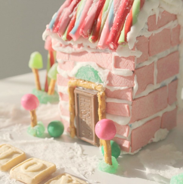 Gingerbread House Ideas & Inspiration. #hellolovelystudio #pinkchristmas #gingerbreadhouse