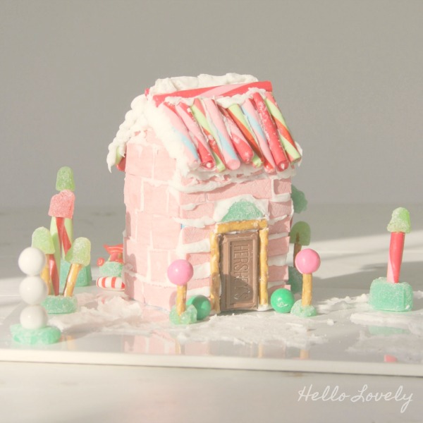 Gingerbread House Ideas & Inspiration. #hellolovelystudio #gingerbreadhouse #christmasdecor #pinkchristmas