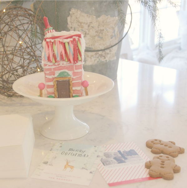 Gingerbread House Ideas & Inspiration #hellolovelystudio #pinkchristmas #gingerbreadhouse
