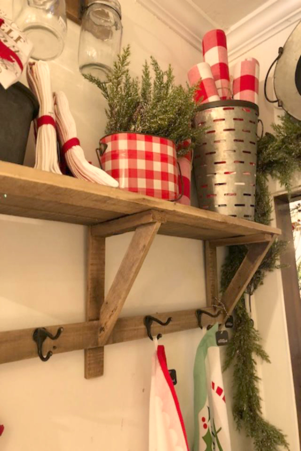 Farmhouse Christmas decor ideas and inspiration from Urban Farmgirl on Hello Lovely Studio. #hellolovelystudio #farmhousechristmas #christmasdecor #simplechristmas #countrychristmas