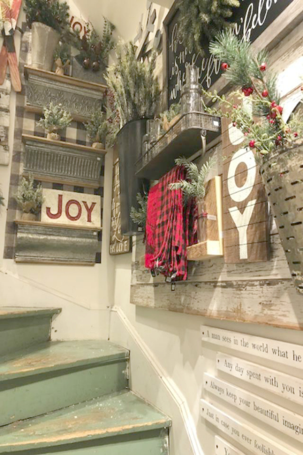 Farmhouse Christmas decor ideas and inspiration from Urban Farmgirl on Hello Lovely Studio. #hellolovelystudio #farmhousechristmas #christmasdecor #simplechristmas #countrychristmas