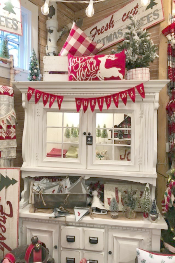 Farmhouse Christmas decor ideas and inspiration from Urban Farmgirl on Hello Lovely Studio. #hellolovelystudio #farmhousechristmas #christmasdecor #simplechristmas #countrychristmas