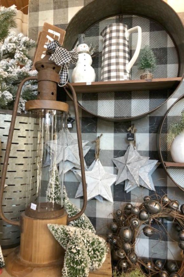 Farmhouse Christmas decor inspiration from Urban Farmgirl shop. Photo: Hello Lovely Studio. Rustic, country Christmas decorating ideas and holiday gifts for farmhouse Christmas lovers. #hellolovelystudio #farmhousechristmas #christmasdecor