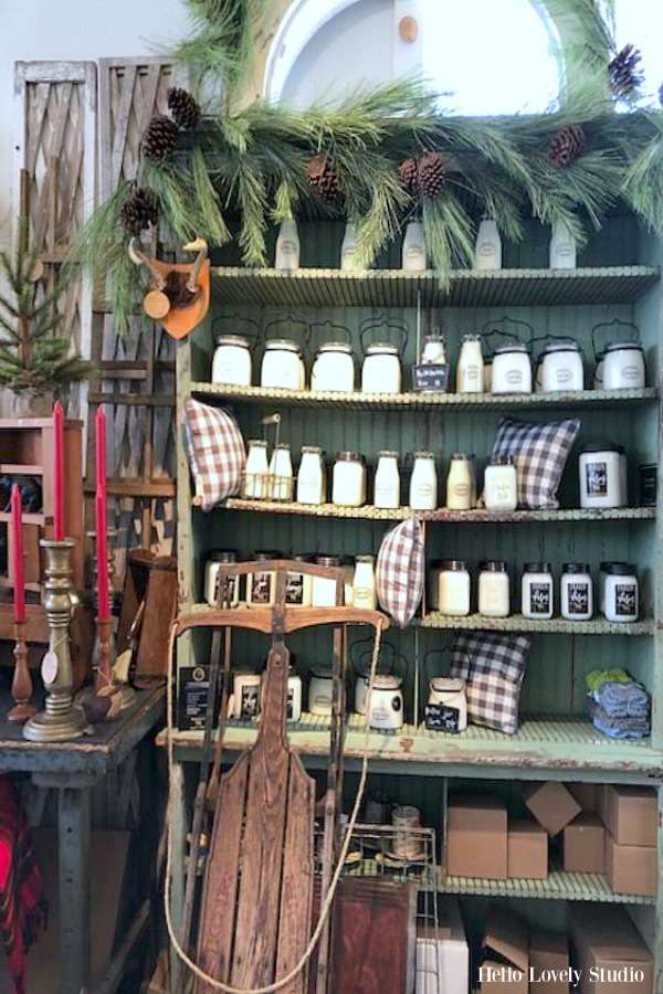 Vintage Christmas decorating ideas and inspiration from the magical shop, Trove. Hello Lovely Studio. #hellolovelystudio #christmasdecor #countrychristmas #vintagechristmas #farmhousechristmas