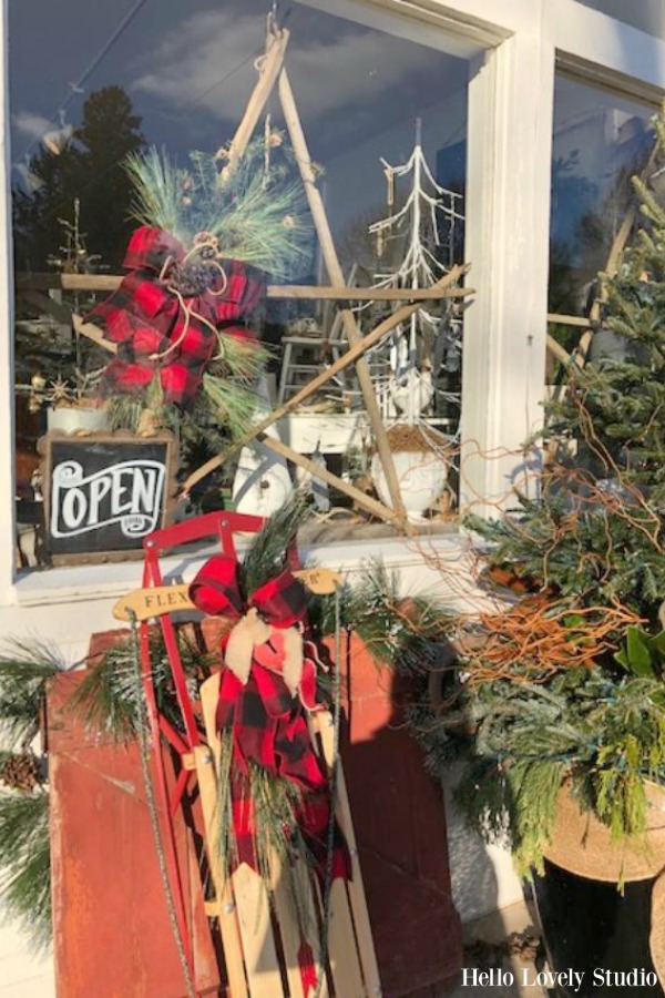 Vintage Christmas decorating ideas and inspiration from the magical shop, Trove. Hello Lovely Studio. #hellolovelystudio #christmasdecor #countrychristmas #vintagechristmas #farmhousechristmas