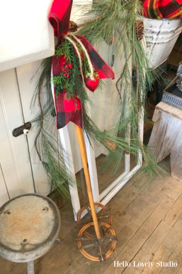 Vintage Christmas decorating ideas and inspiration from the magical shop, Trove. Hello Lovely Studio. #hellolovelystudio #christmasdecor #countrychristmas #vintagechristmas #farmhousechristmas