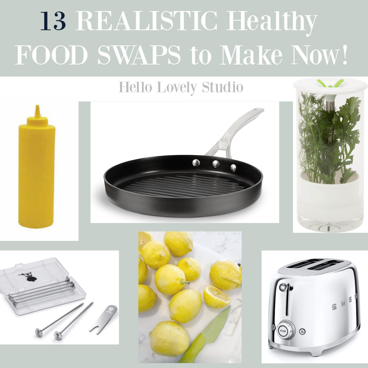 13 Realistic healthy food swaps to make now - come explore these smart ideas for everyday healthier eating - Hello Lovely.