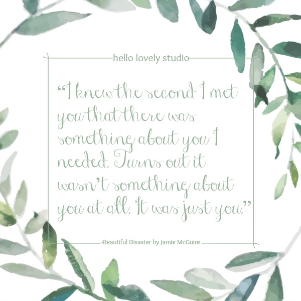 Inspiring quote about romance and love on Hello Lovely Studio! #quote #romance #valentinesday