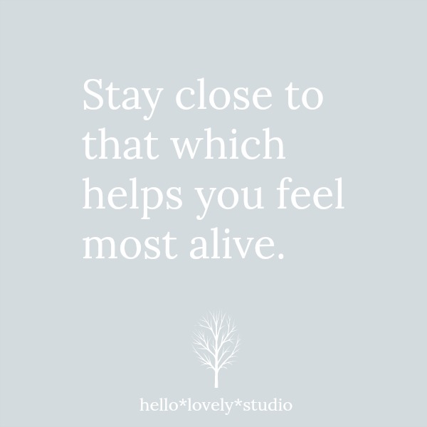 Inspirational quote to encourage by Hello Lovely Studio. #quote #inspiration #simplicity