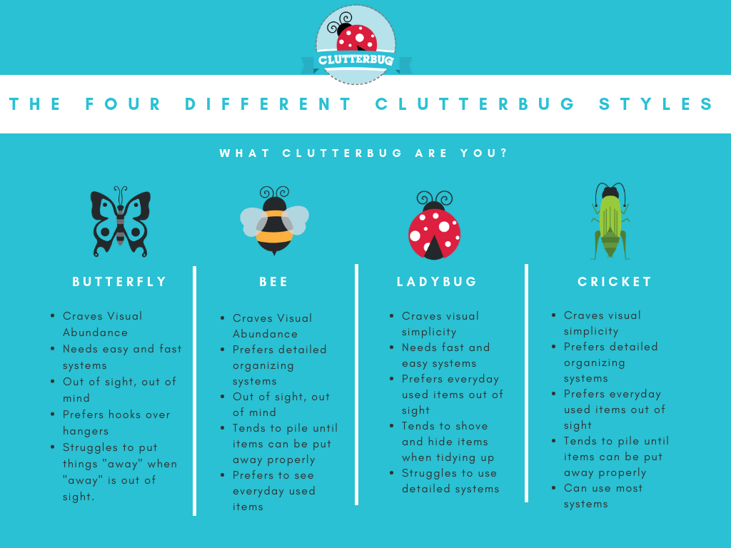 The Clutter Connection by Cassandra Aarssen. Learn how to organize your home and declutter your spaces by identifying your type. #homeorganization #decluttering #clutter #organizationideas